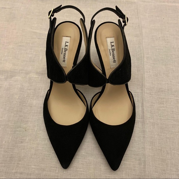 L.K. Bennett Cecily Pointed Toe Heel - Picture 2 of 7